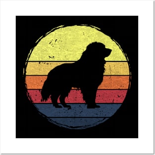 Leonberger Dog Retro Design Posters and Art